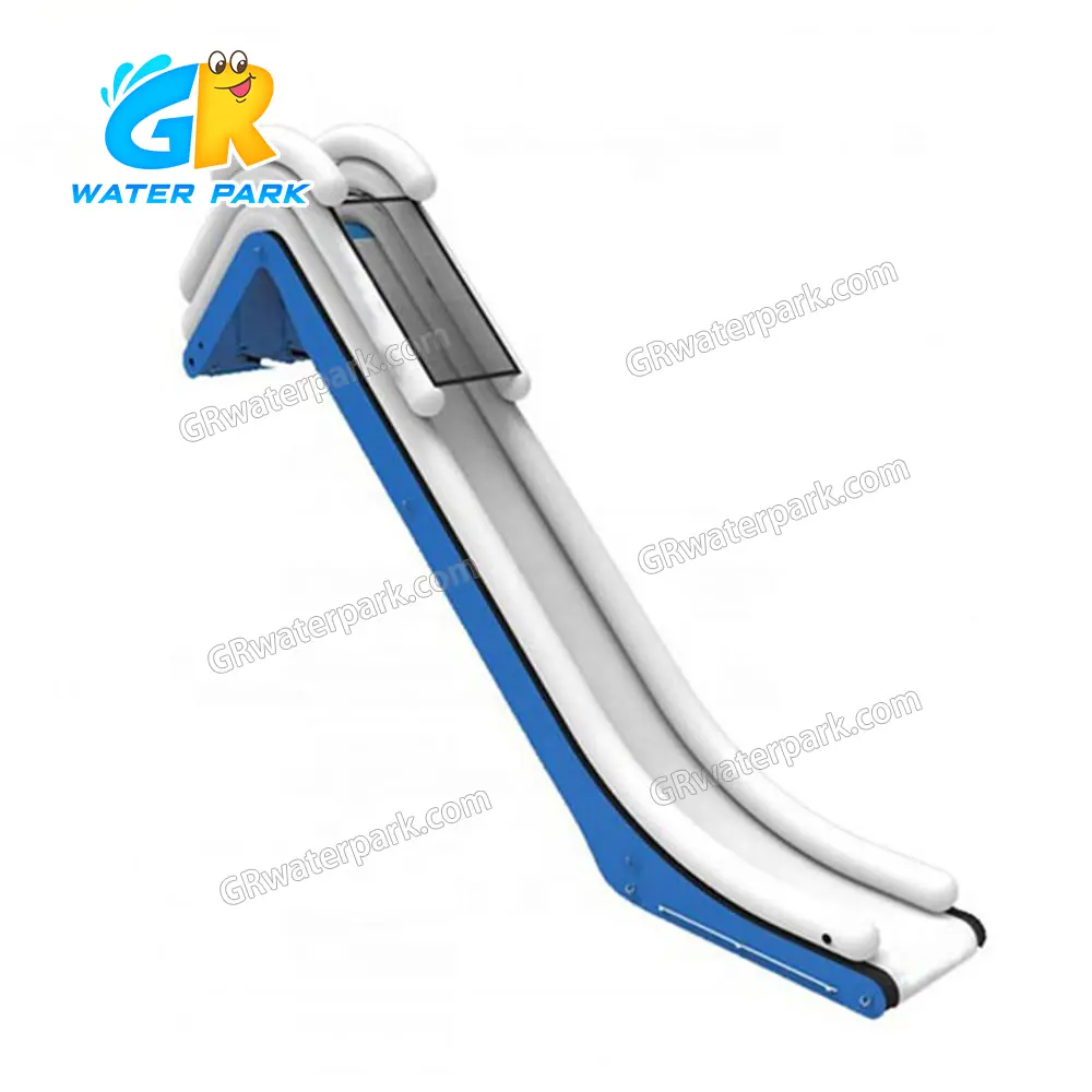 GFP-003 Commercial Inflatable Yacht Slide Water Play Equipment Huge Inflatable Air Dock Slide For Boat