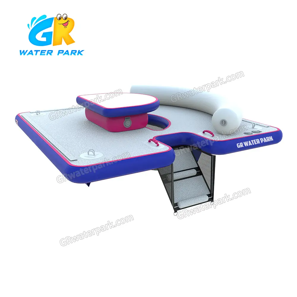 GFP-012 Wholesale Platform water toy Shindig and Social floating yacht for summer