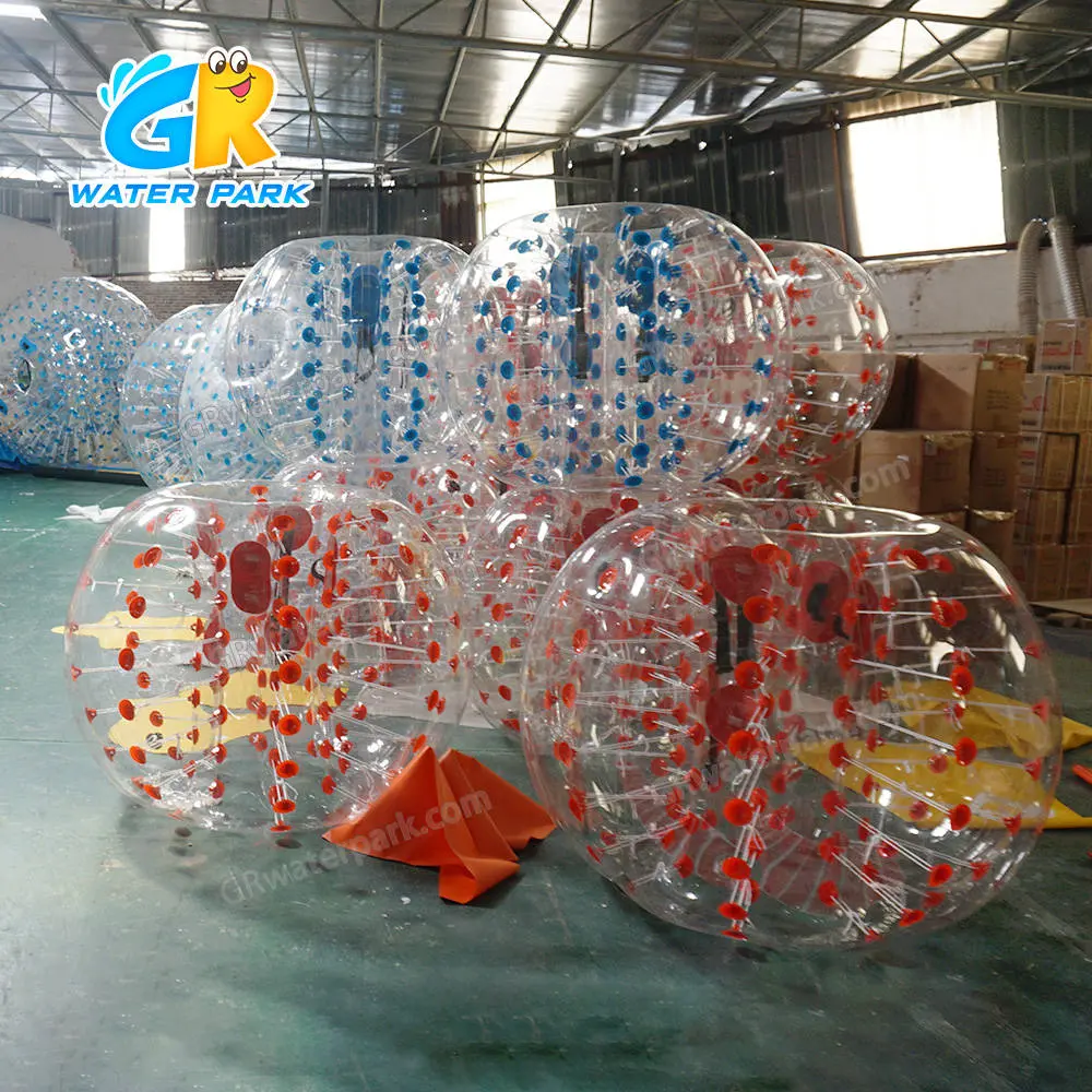 GSP-28 Wholesale inflatable Zorb Ball zorbing PVC Bubble Ball Zorb Soccer Football 3m/2.5m