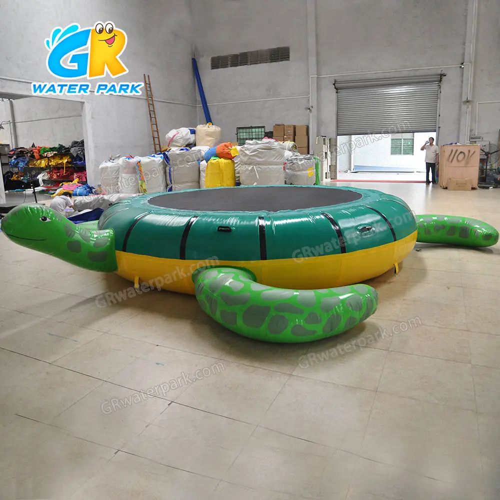 GW-43 Inflatable Turtle Trampoline – Bounce & Play with Our Fun Inflatable Trampoline