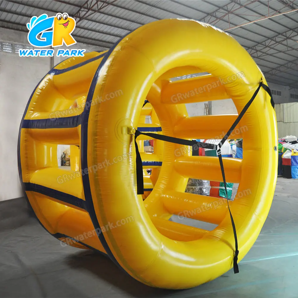 GW-9 Commercial Grade Inflatable Water Roller inflatable water wheel roller float